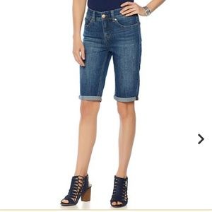 Seven7 Stretch Bermuda Shorts SZ 14